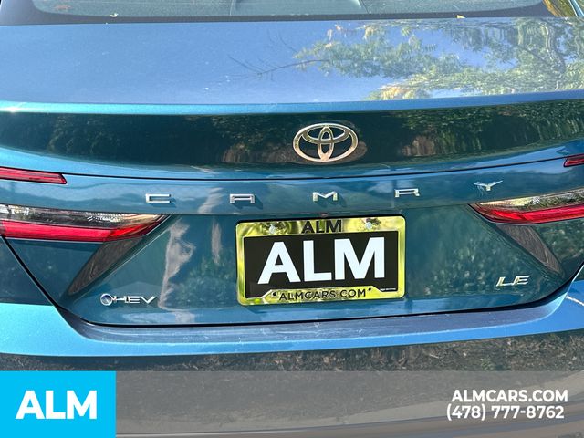 Used 2025 Blue Toyota LE image 10