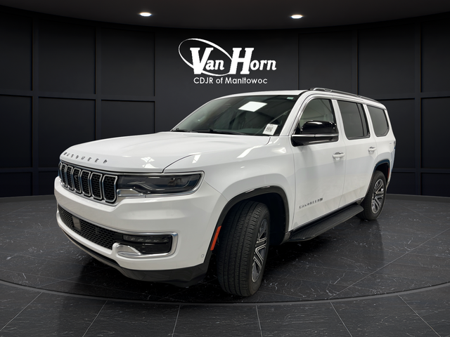 Used 2023 Bright White Clearcoat Jeep Base image 3