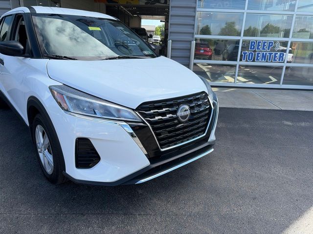 2025 Nissan Kicks Play S White at John Sisson Motors