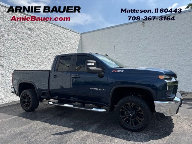 Northsky Blue Metallic 2021 Chevrolet Silverado 2500HD Pickup Truck Four-Wheel Drive 6-Speed Automatic