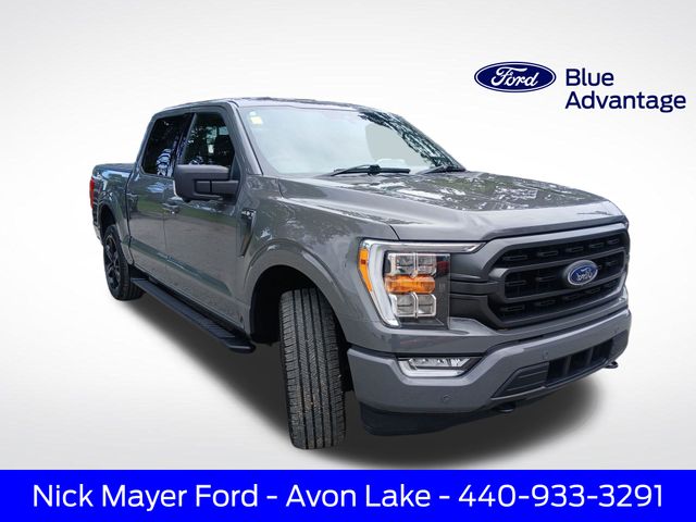 Gray (Lead Foot) 2021 Ford F-150 Pickup Truck Four-Wheel Drive Automatic