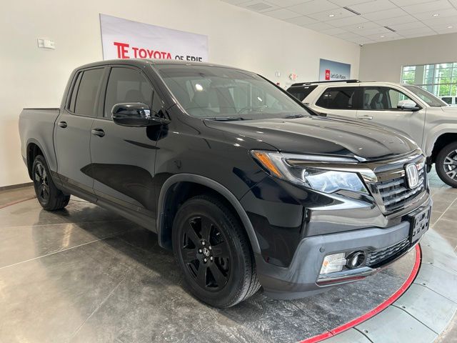 Crystal Black Pearl 2017 Honda Ridgeline Pickup Truck All-Wheel Drive 6-Speed Automatic
