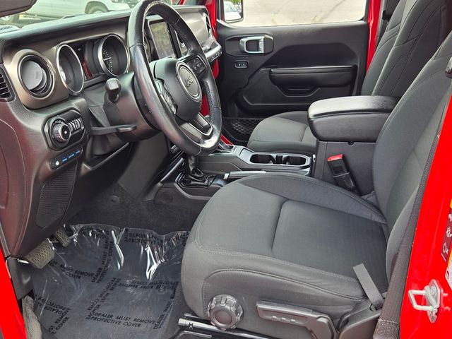 Used 2021 Red Jeep Unlimited Sahara 4xe image 14