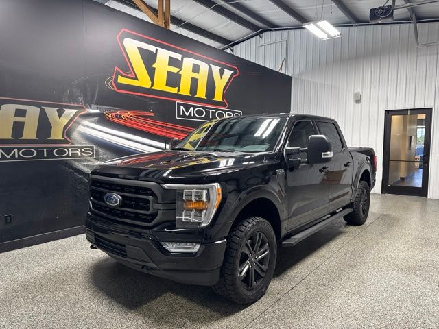 Black Metallic 2022 Ford F-150 Pickup Truck Four-Wheel Drive Automatic