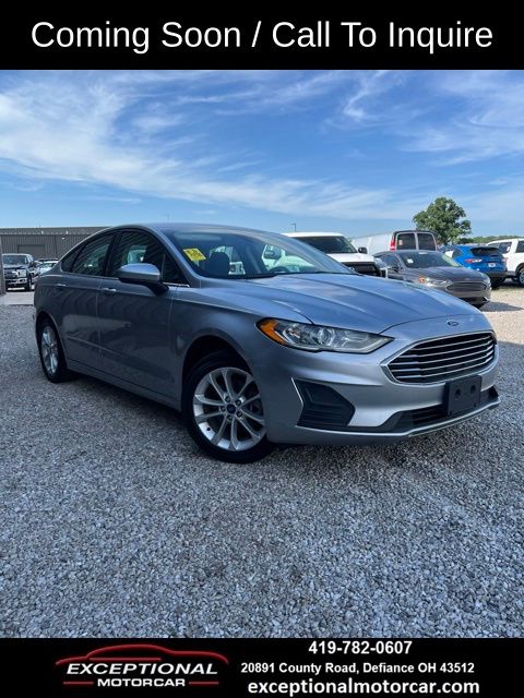 Silver Metallic 2020 Ford Fusion Sedan Front-Wheel Drive 6-Speed Automatic