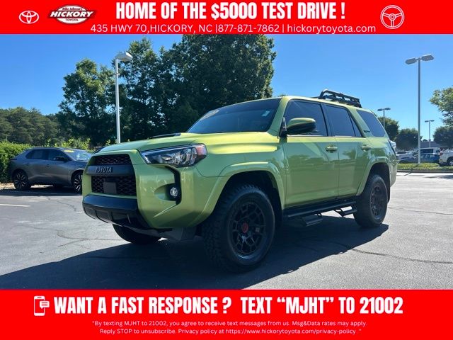 Green (Lime) 2022 Toyota 4Runner SUV / Crossover Four-Wheel Drive 5-Speed Automatic
