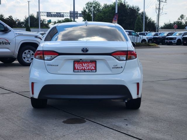 2024 Toyota Corolla Hybrid LE White at Toyota of Victoria