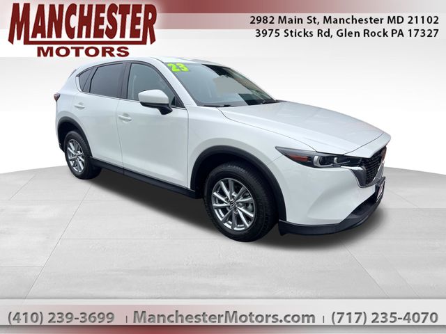 Rhodium White Metallic 2023 Mazda CX-5 2.5 S Preferred AWD SUV / Crossover All-Wheel Drive 6-Speed Automatic