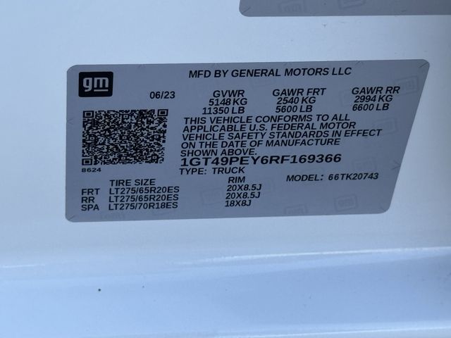2024 GMC Sierra 2500HD AT4 White at Cook Ford