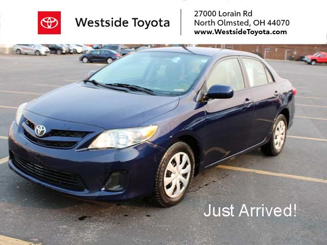 Nautical Blue Metallic 2011 Toyota Corolla Sedan Front-Wheel Drive 4-Speed Automatic