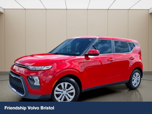 Inferno Red 2021 Kia Soul SUV / Crossover Front-Wheel Drive Continuously Variable Transmission