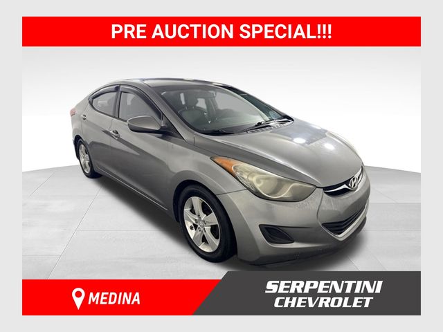 Titanium Gray Metallic 2011 Hyundai Elantra Sedan Front-Wheel Drive 6-Speed Automatic Overdrive