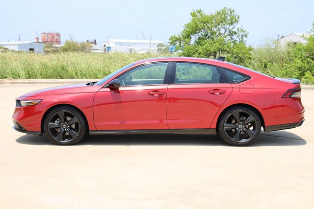 2023 Honda Accord Hybrid Sport-L Red at DeMontrond Automotive Group