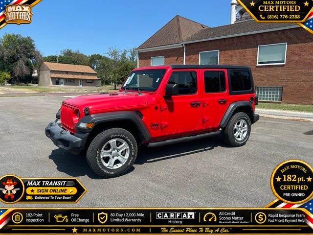  2021 Jeep Wrangler Unlimited Sport S 4WD   