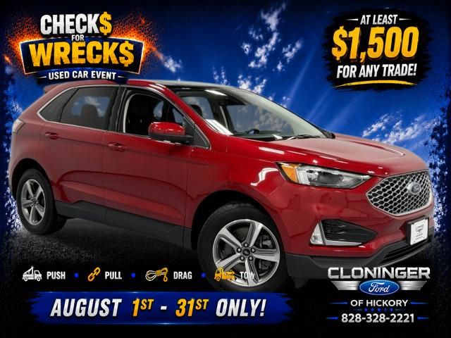 Rapid Red Metallic Tinted Clearcoat 2023 Ford Edge SUV / Crossover All-Wheel Drive 8-Speed Automatic