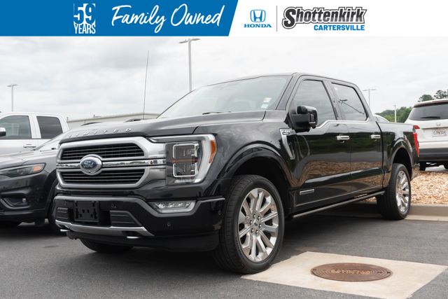 Black Metallic 2021 Ford F-150 Pickup Truck Four-Wheel Drive Automatic