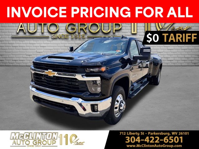 2025 Black Chevrolet Silverado 3500HD LT 4X4 Truck