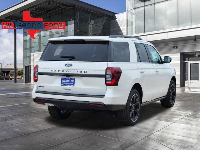 2024 Star White Metallic Tri-Coat Ford Expedition Limited RWD SUV