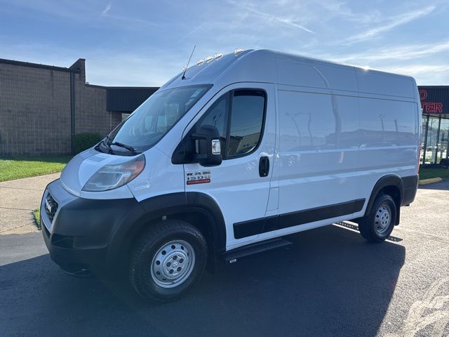 Bright White Clearcoat 2019 RAM ProMaster 1500 136 High Roof Cargo Van FWD Van Front-Wheel Drive 6-Speed Automatic