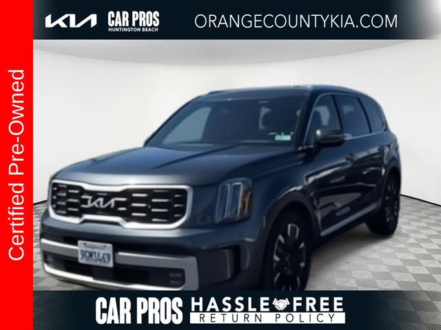 Gravity Gray 2023 Kia Telluride SX AWD SUV / Crossover All-Wheel Drive 8-Speed Automatic
