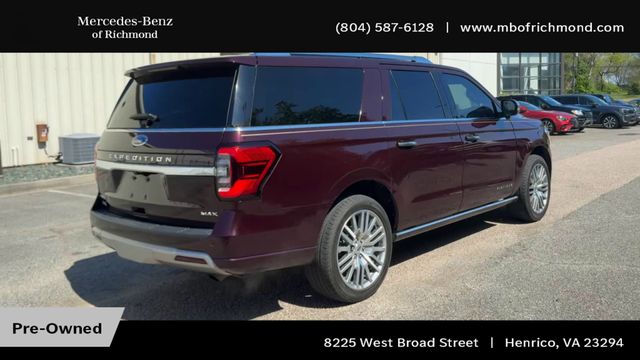 Red Metallic 2023 Ford Expedition MAX Platinum 4WD SUV / Crossover Four-Wheel Drive Automatic