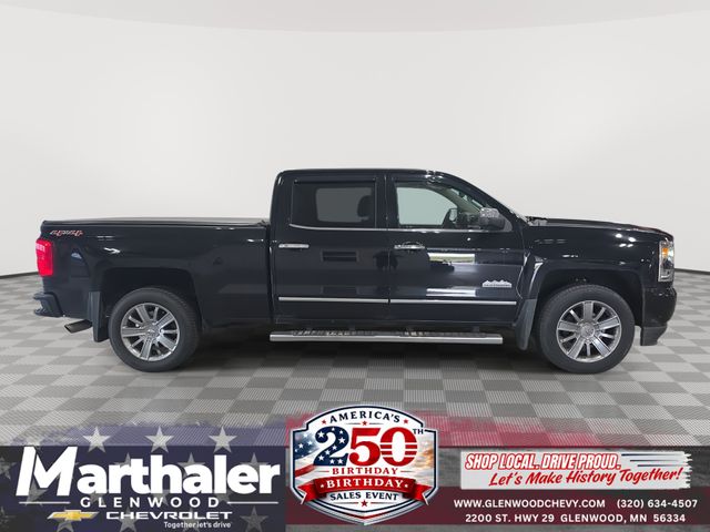 Black 2016 Chevrolet Silverado 1500 Pickup Truck Four-Wheel Drive 8-Speed Automatic Overdrive