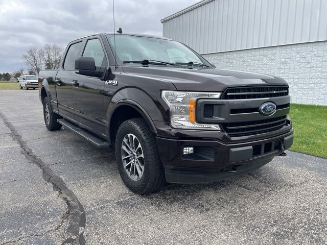 Magma Red Metallic 2019 Ford F-150 XLT SuperCrew LB 4WD Pickup Truck Four-Wheel Drive Automatic