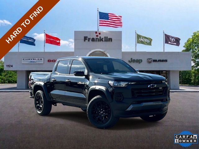 Black 2026 Chevrolet Colorado Pickup Truck Four-Wheel Drive 8-Speed Automatic