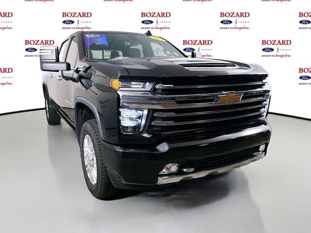 Black 2022 Chevrolet Silverado 2500HD High Country Crew Cab 4WD Pickup Truck Four-Wheel Drive Automatic