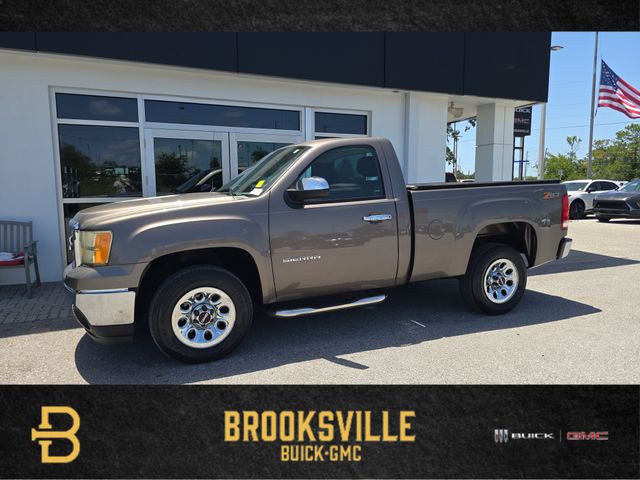 Gray (Mocha Steel Metallic) 2013 GMC Sierra 1500 Pickup Truck 4X2 4-Speed Automatic Overdrive