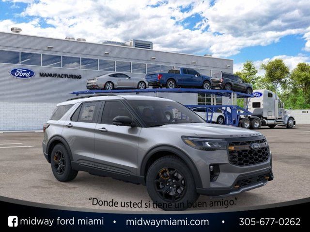 Gray Metallic 2026 Ford Explorer SUV / Crossover All-Wheel Drive Automatic