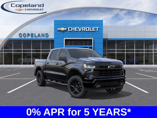 Black 2026 Chevrolet Silverado 1500 Pickup Truck Four-Wheel Drive 8-Speed Automatic