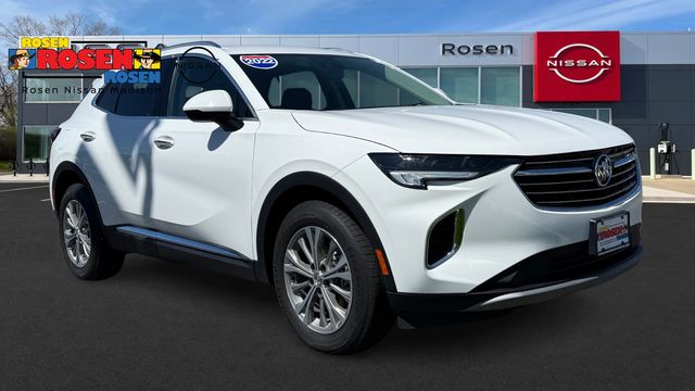 Summit White 2022 Buick Envision Preferred FWD SUV / Crossover Front-Wheel Drive 9-Speed Automatic