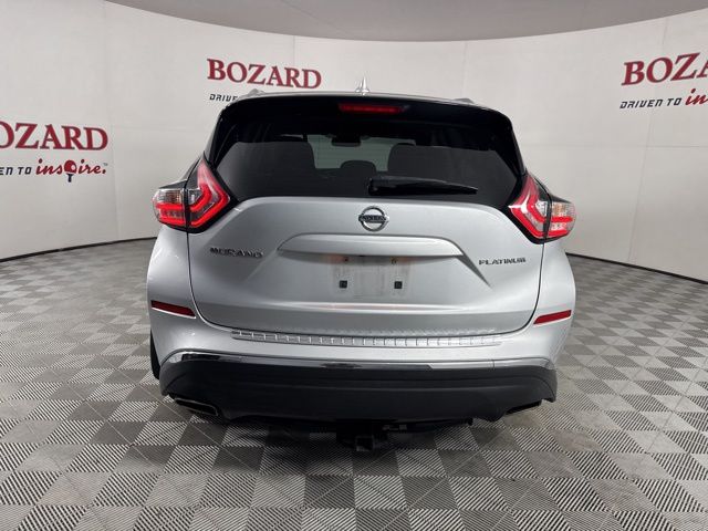 2017 Brilliant Silver Metallic Nissan Murano Platinum FWD SUV