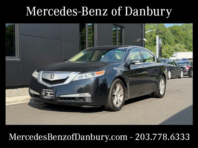 Crystal Black Pearl 2010 Acura TL Sedan Front-Wheel Drive 5-Speed Automatic