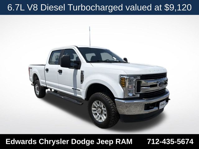 Oxford White 2019 Ford F-250 Super Duty Pickup Truck Four-Wheel Drive 6-Speed Automatic
