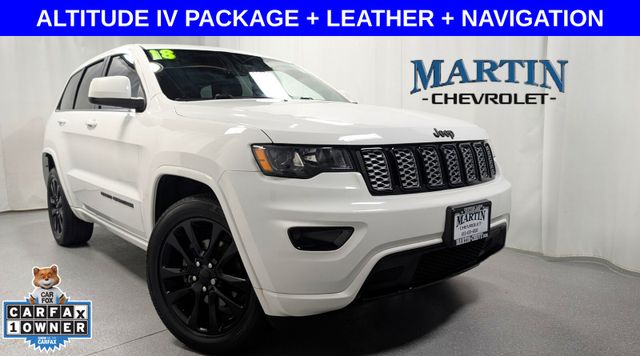 Bright White Clearcoat 2018 Jeep Grand Cherokee SUV / Crossover Four-Wheel Drive 8-Speed Automatic
