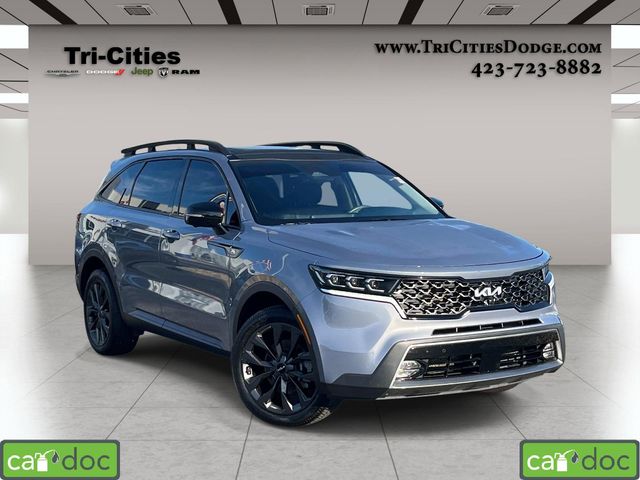 Silver 2022 Kia Sorento SUV / Crossover All-Wheel Drive 8-Speed Dual Clutch