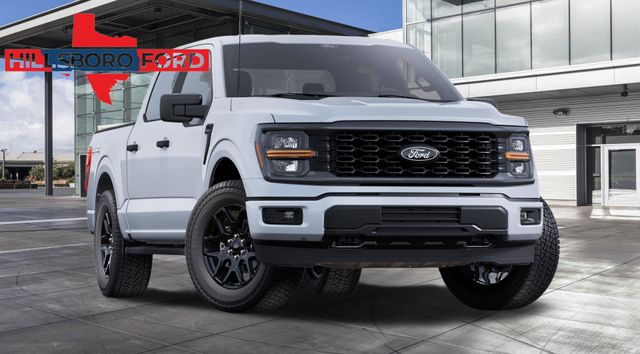 2025 Space White Metallic Ford F-150 STX 4X4 Truck