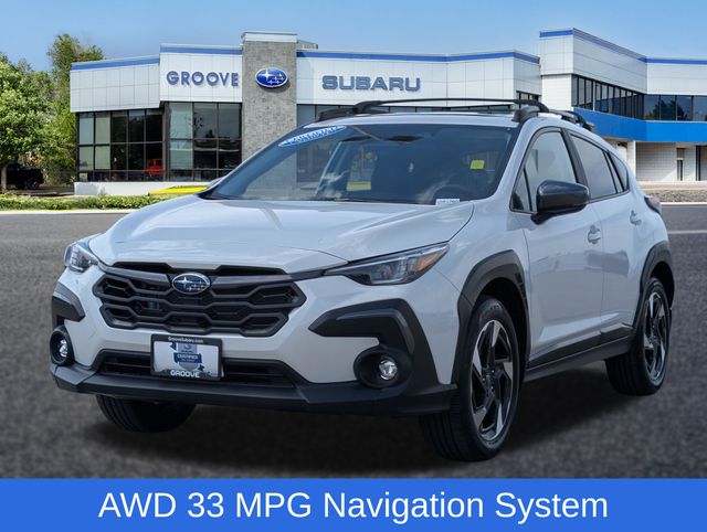 Crystal White Pearl 2025 Subaru Crosstrek SUV / Crossover All-Wheel Drive Continuously Variable Transmission