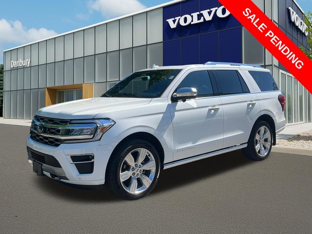 White Metallic 2023 Ford Expedition SUV / Crossover Four-Wheel Drive Automatic