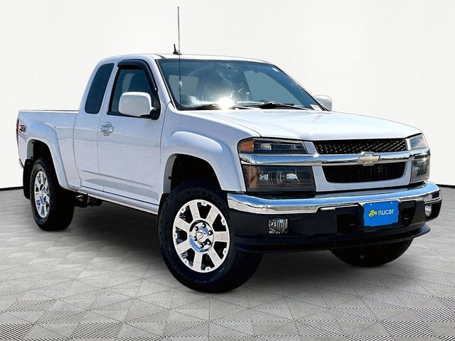 Summit White 2012 Chevrolet Colorado Pickup Truck Four-Wheel Drive 4-Speed Automatic Overdrive