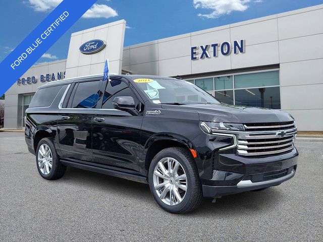 Black 2021 Chevrolet Suburban SUV / Crossover Four-Wheel Drive