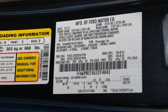 Used 2016 Ford Mustang Coupe