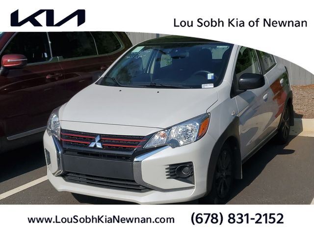 White Diamond w/Black Roof 2024 Mitsubishi Mirage Hatchback Front-Wheel Drive Continuously Variable Transmission