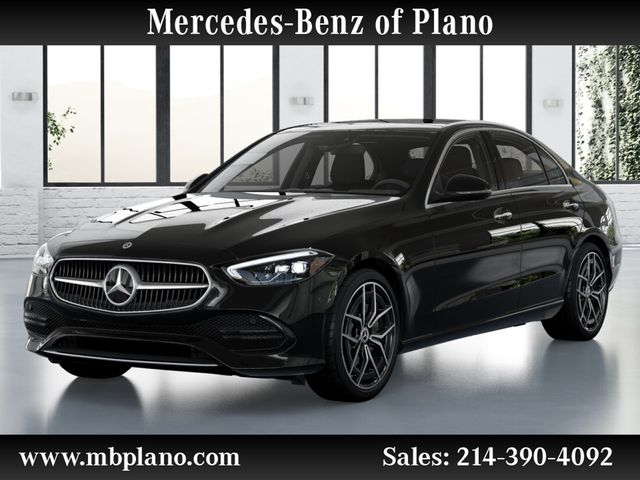 Black 2027 Mercedes-Benz C-Class Sedan Rear-Wheel Drive 9-Speed Automatic Overdrive