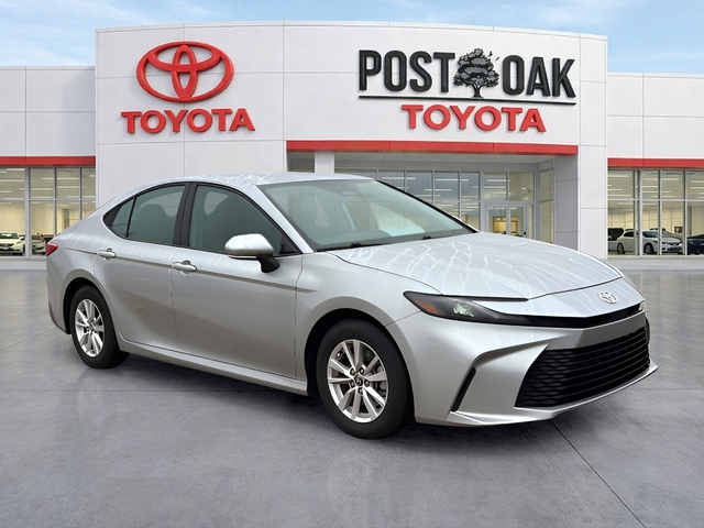 Celestial Silver Metallic 2025 Toyota Camry LE FWD Sedan Front-Wheel Drive Continuously Variable Transmission