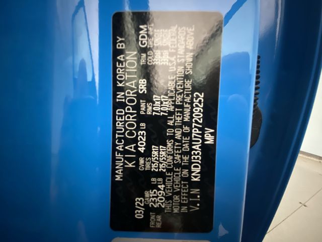 Used 2023 Blue Kia EX image 28