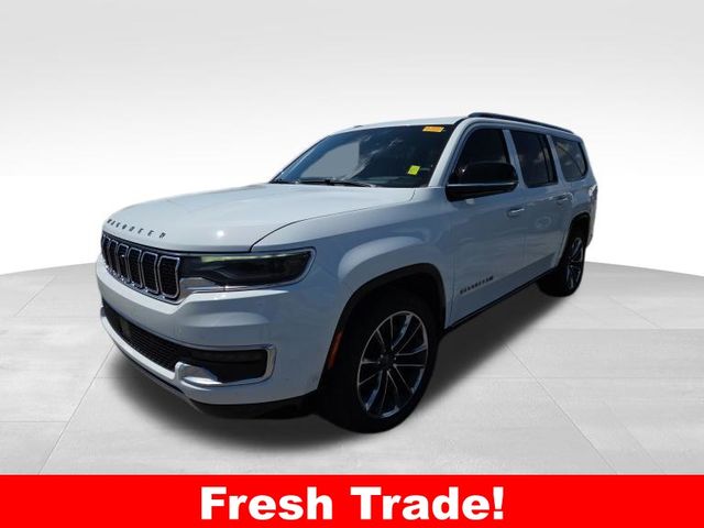 Bright White Clearcoat 2023 Jeep Wagoneer L Series III RWD SUV / Crossover 4X2 8-Speed Automatic