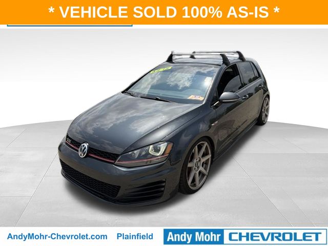 Carbon Steel Gray Metallic 2015 Volkswagen Golf GTI Hatchback Front-Wheel Drive 6-Speed Dual Clutch